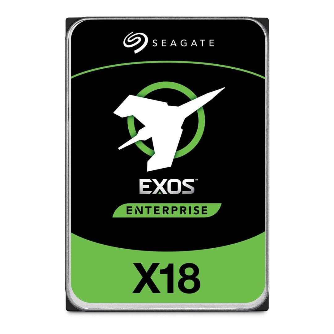 Seagate Exos X18 3.5-inch 14TB Serial ATA III Internal Hard Drive ST14000NM000J