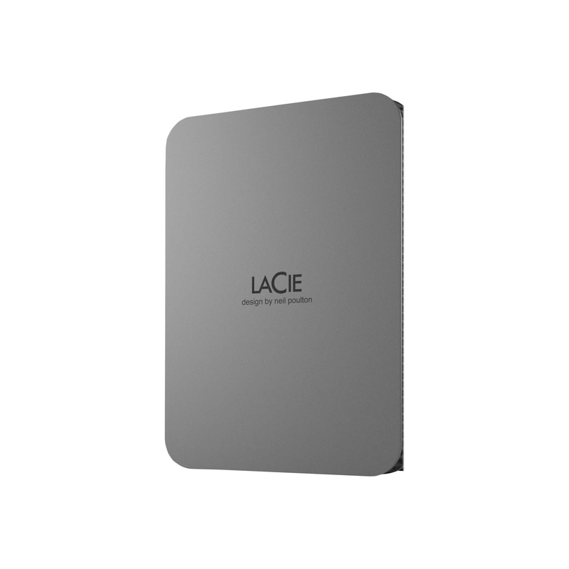 Seagate LaCie 2TB Mobile Drive Secure External Hardrive Grey STLR2000400