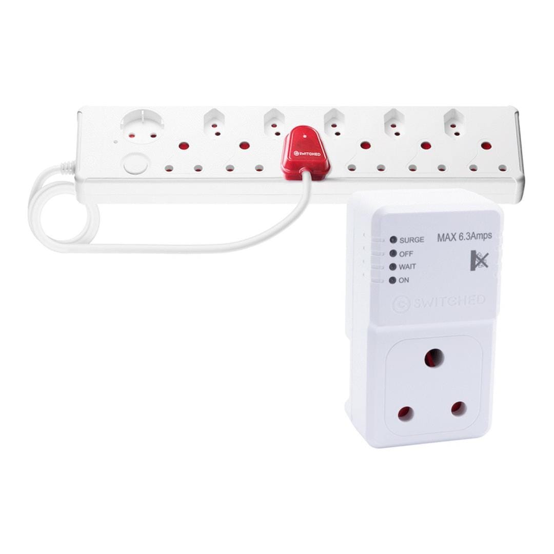 Switched 12-Way High Surge Multiplug + High Surge Protector SWD-9000-AP-BUNB