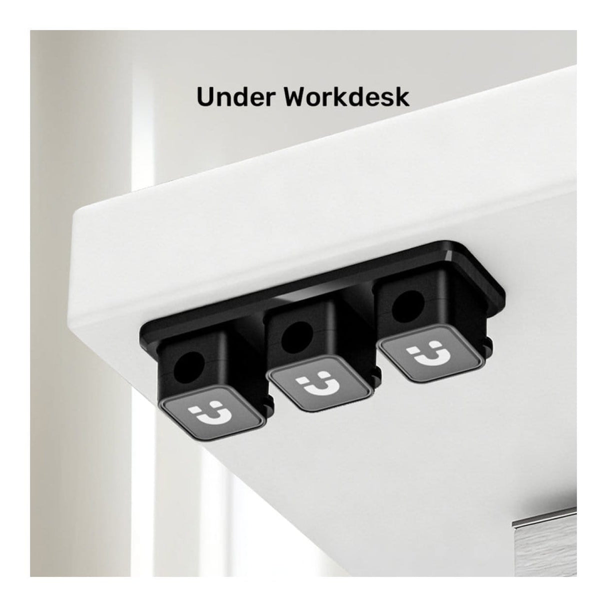 Unitek SnapHold Magnetic Cable Clips with Base T1117ABK01