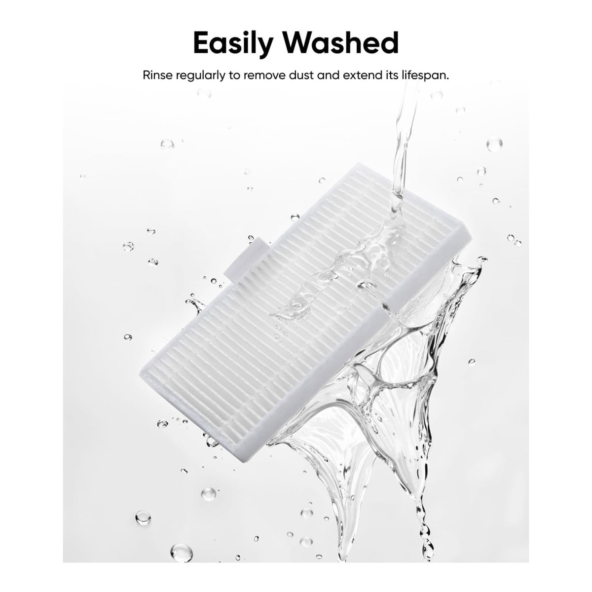 Eufy Replacement Washable Filter for Omni C20 RoboVac 2-pack T290B120