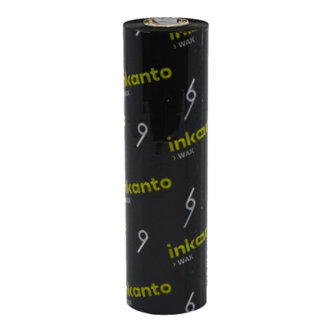 Inkanto AWXFH 110mmx91m Premium Wax Ribbon - 25 Rolls per Box T42929IO