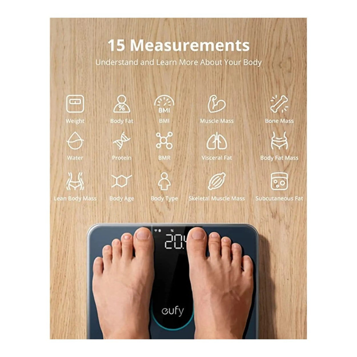 Eufy P2 Pro Smart Scale Black T9149K11