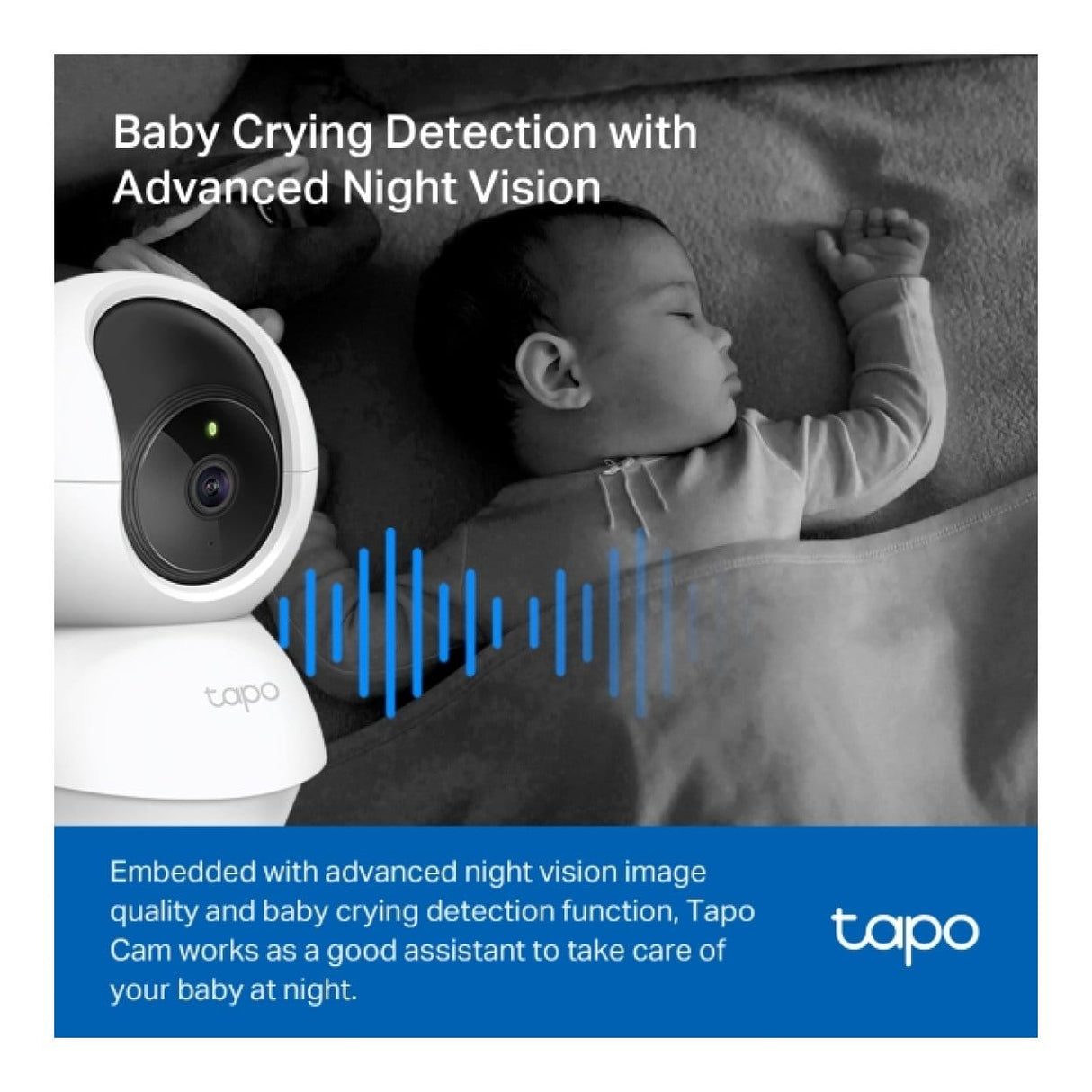 TP-Link Tapo C200P2 Pan and Tilt Home Security Wireless Camera 2-pack