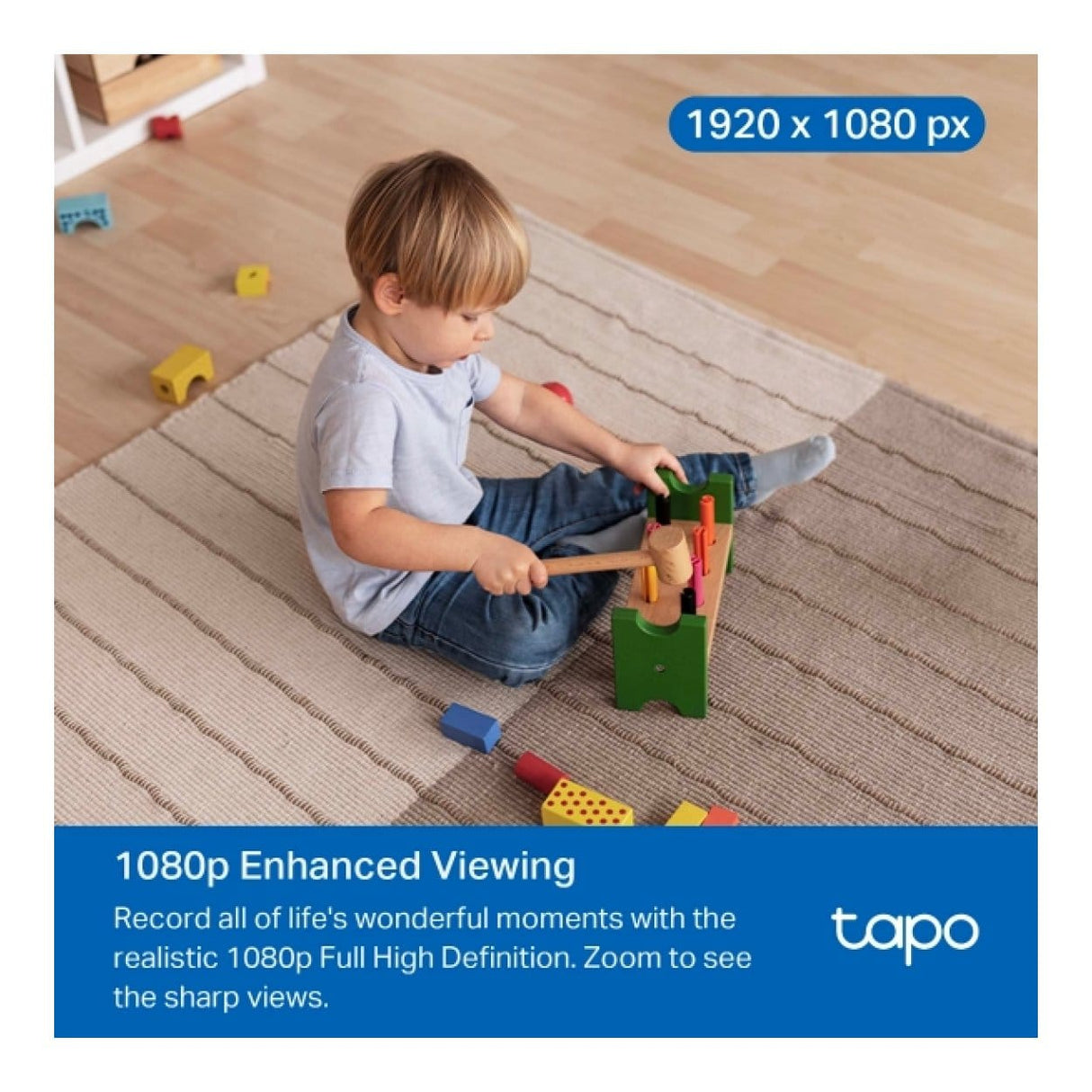 TP-Link Tapo C201 Pan and Tilt Home Security Wi-Fi Camera