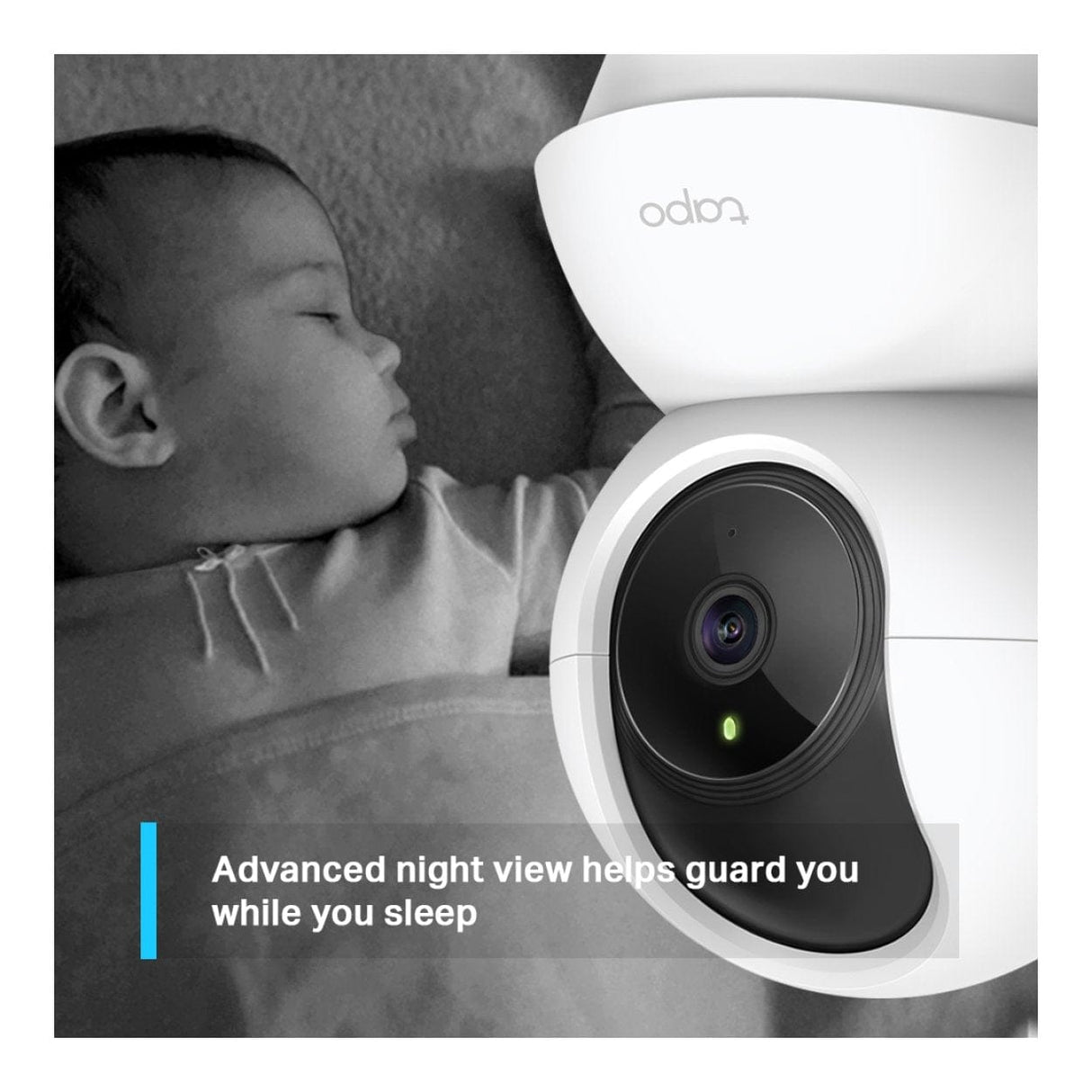 TP-Link Tapo C210P2 2K 3MP Pan and Tilt Wi-Fi Home Security Camera 2-pack