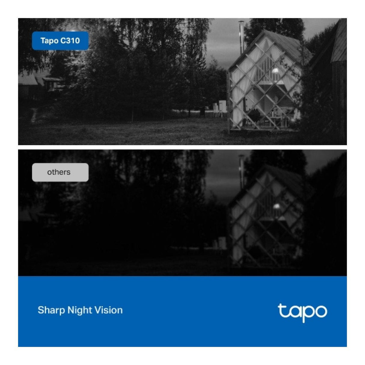 TP-Link Tapo C310P2 Outdoor Security Wireless Camera 2-pack