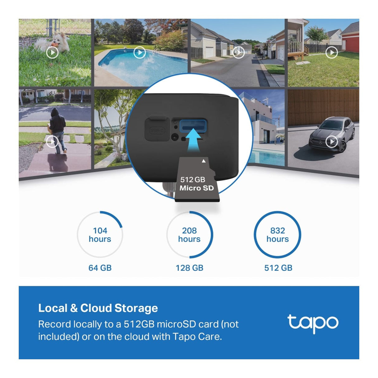 TP-Link Tapo C401 2MP 3.16mm Smart Wire-Free Outdoor Security Camera