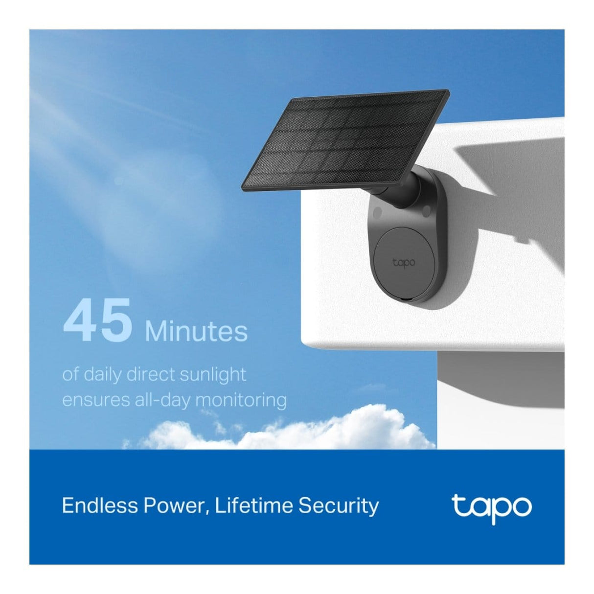 TP-Link Tapo C411 Solar-Powered Security Camera Kit