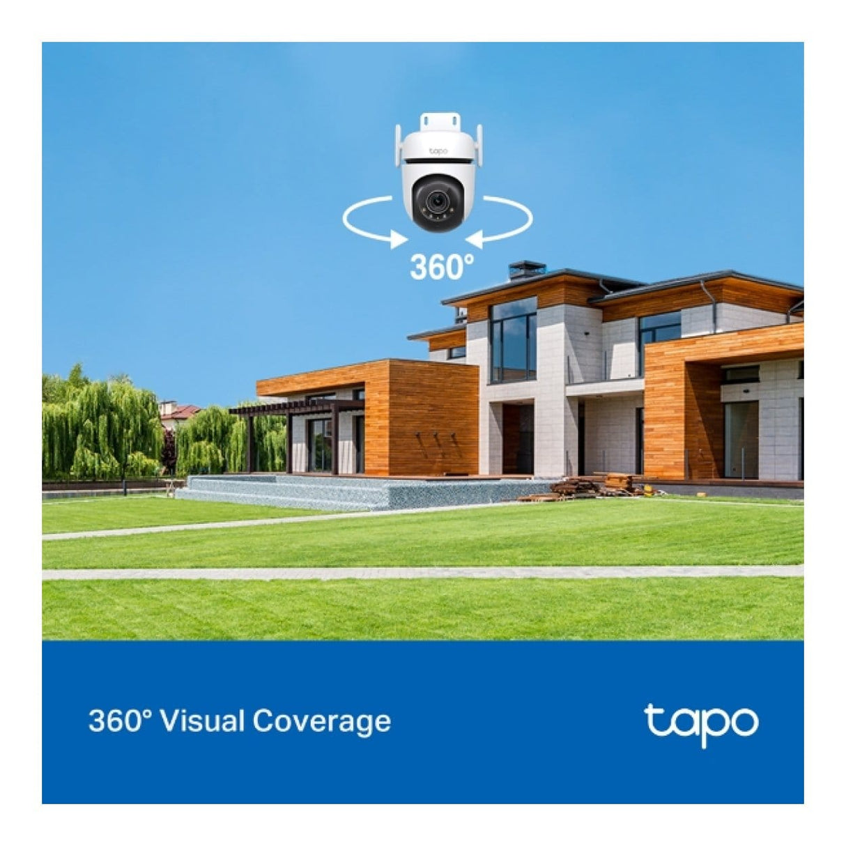 TP-Link Tapo C520WS 4MP Outdoor Pan/Tilt Security Wi-Fi Camera