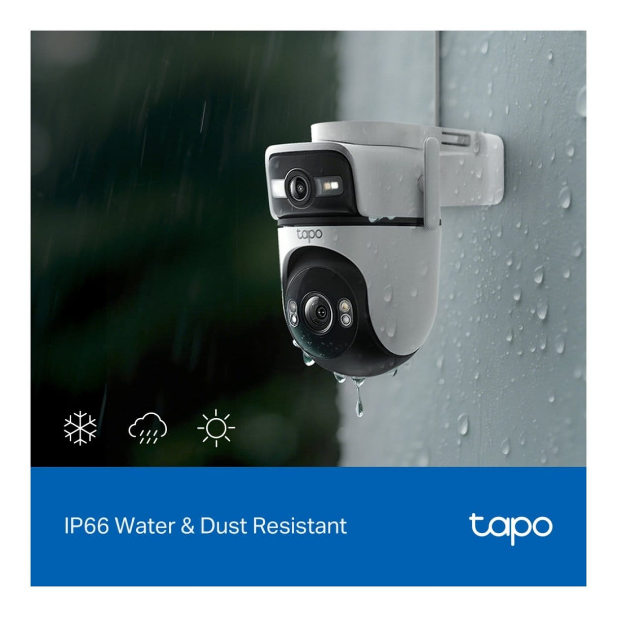TP-Link Tapo C545D 2K 3MP 6mm Dual Lens Pan/Tilt Security Camera