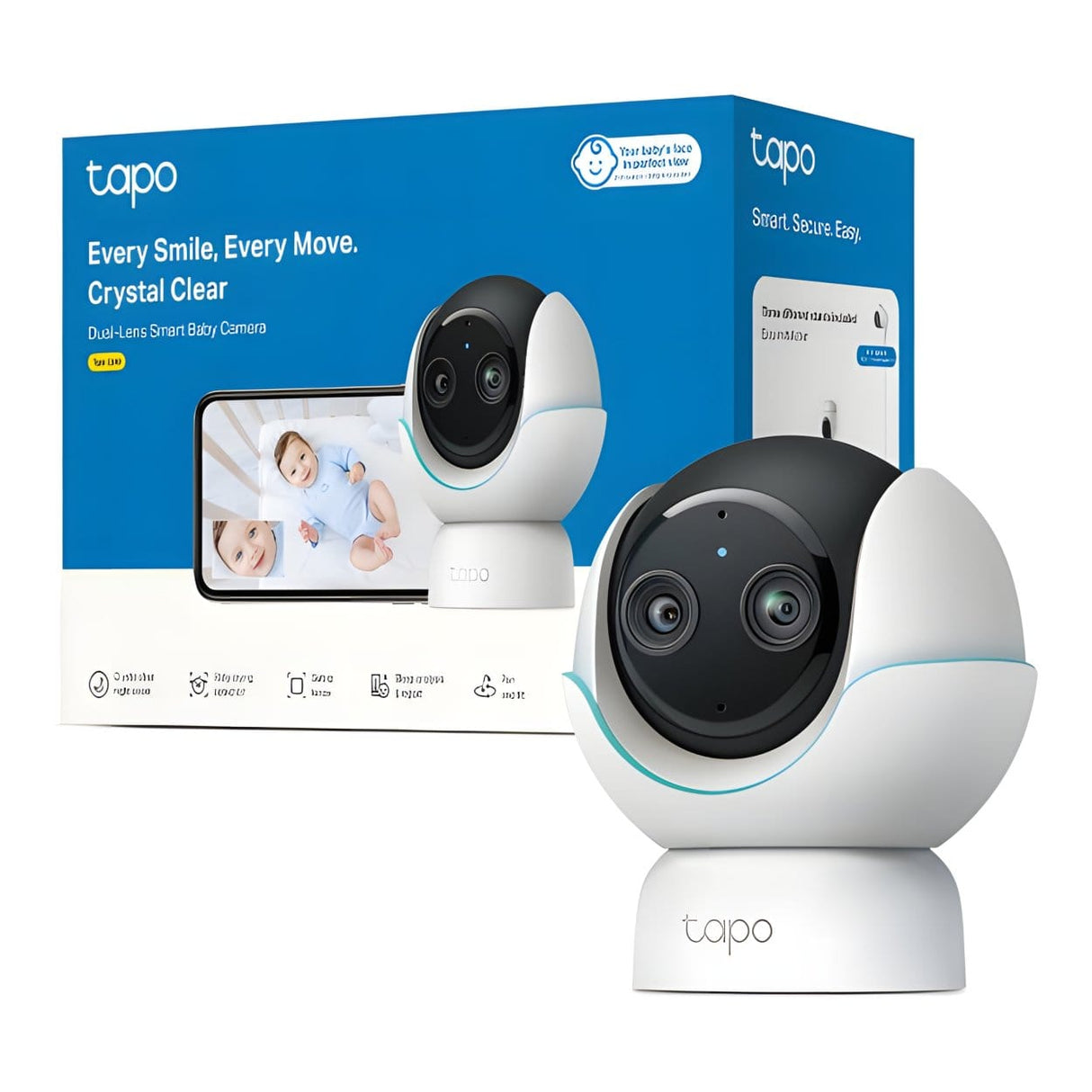 TP-Link Tapo C840 Dual-Lens Smart Baby Camera