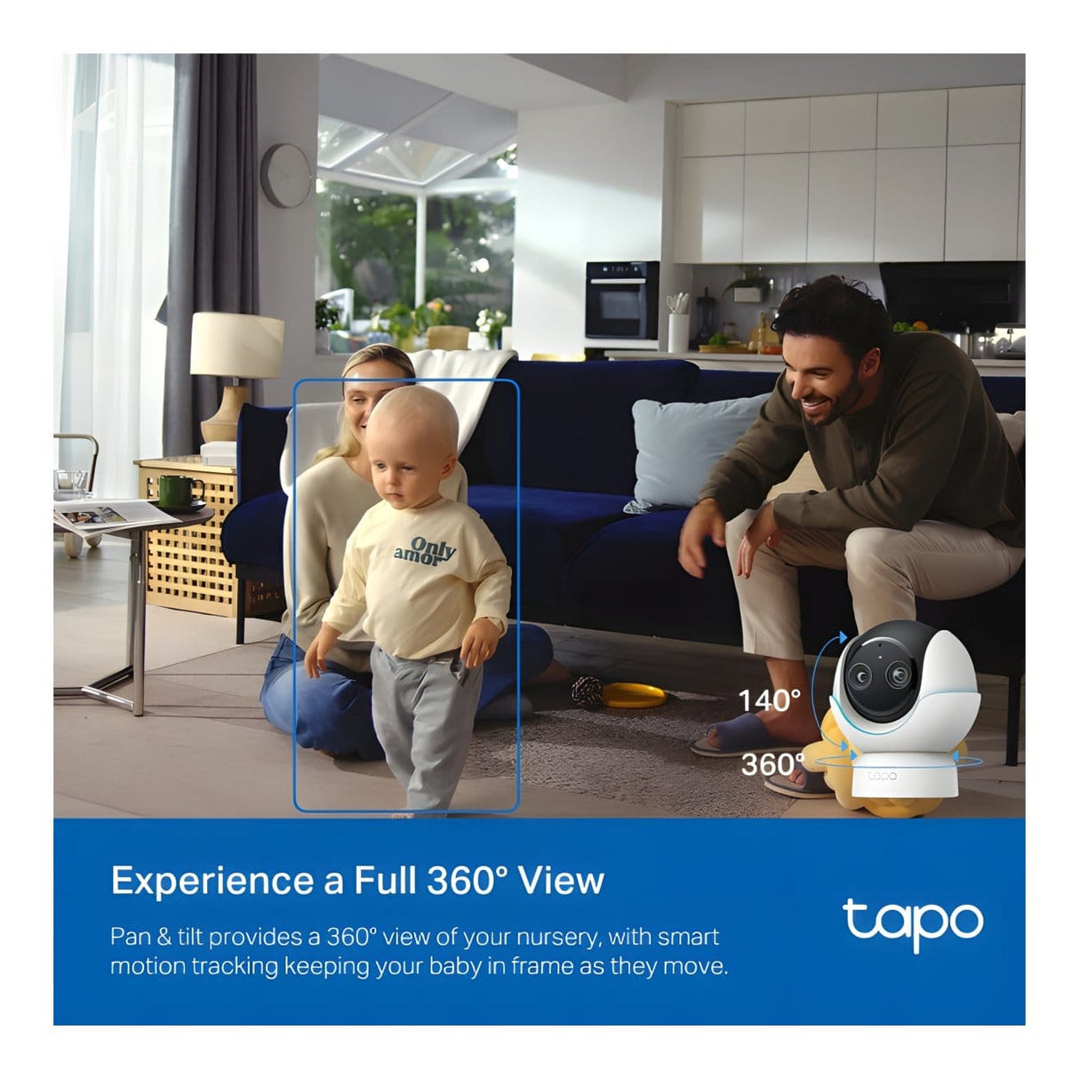 TP-Link Tapo C840 Dual-Lens Smart Baby Camera