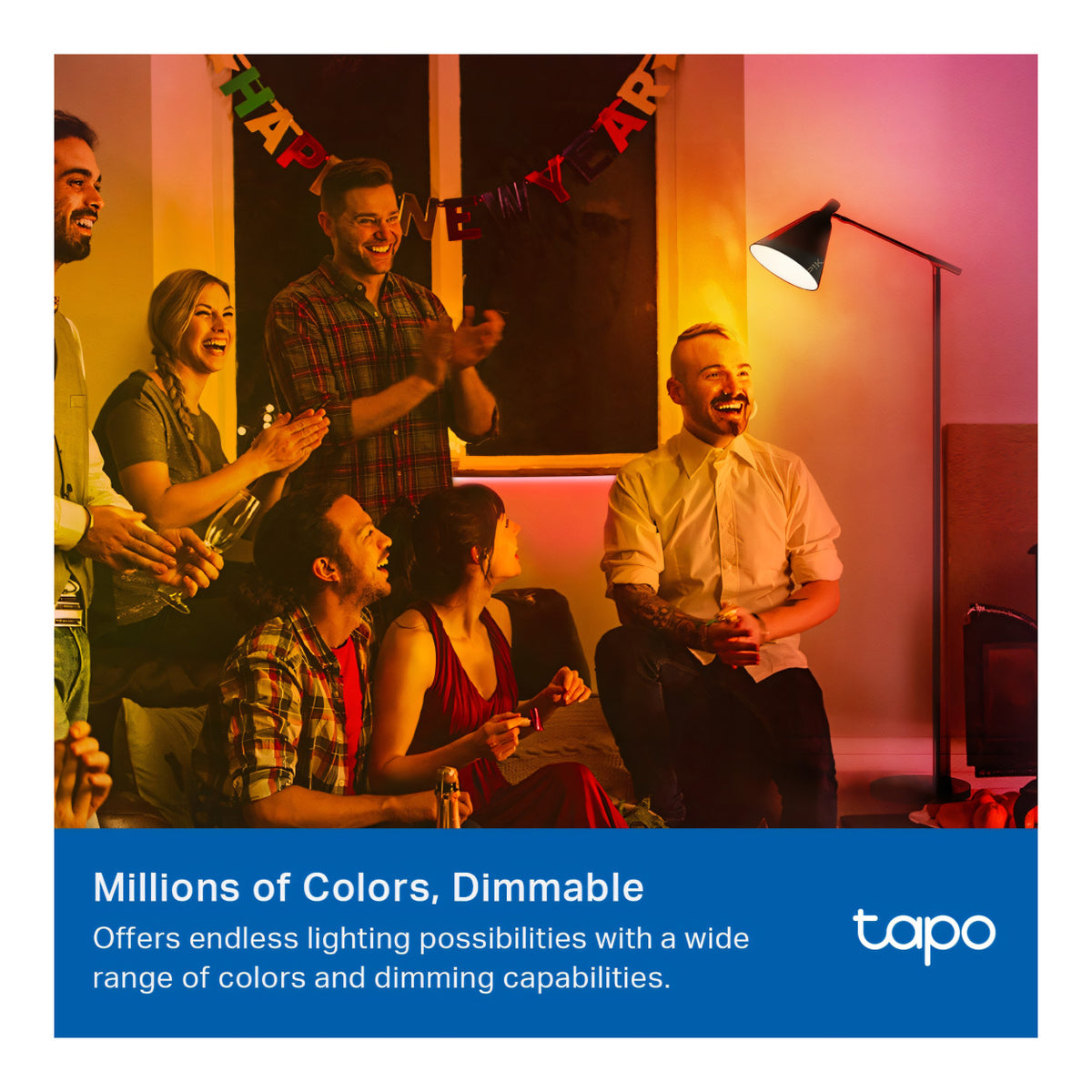 TP-Link Tapo L430P Smart P45 Multicolor Light Bulb