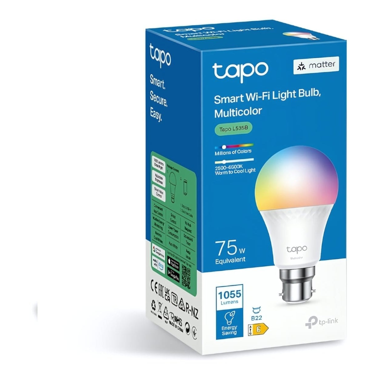 TP-Link Tapo L535B Multicolor Smart Wi-Fi Light Bulb