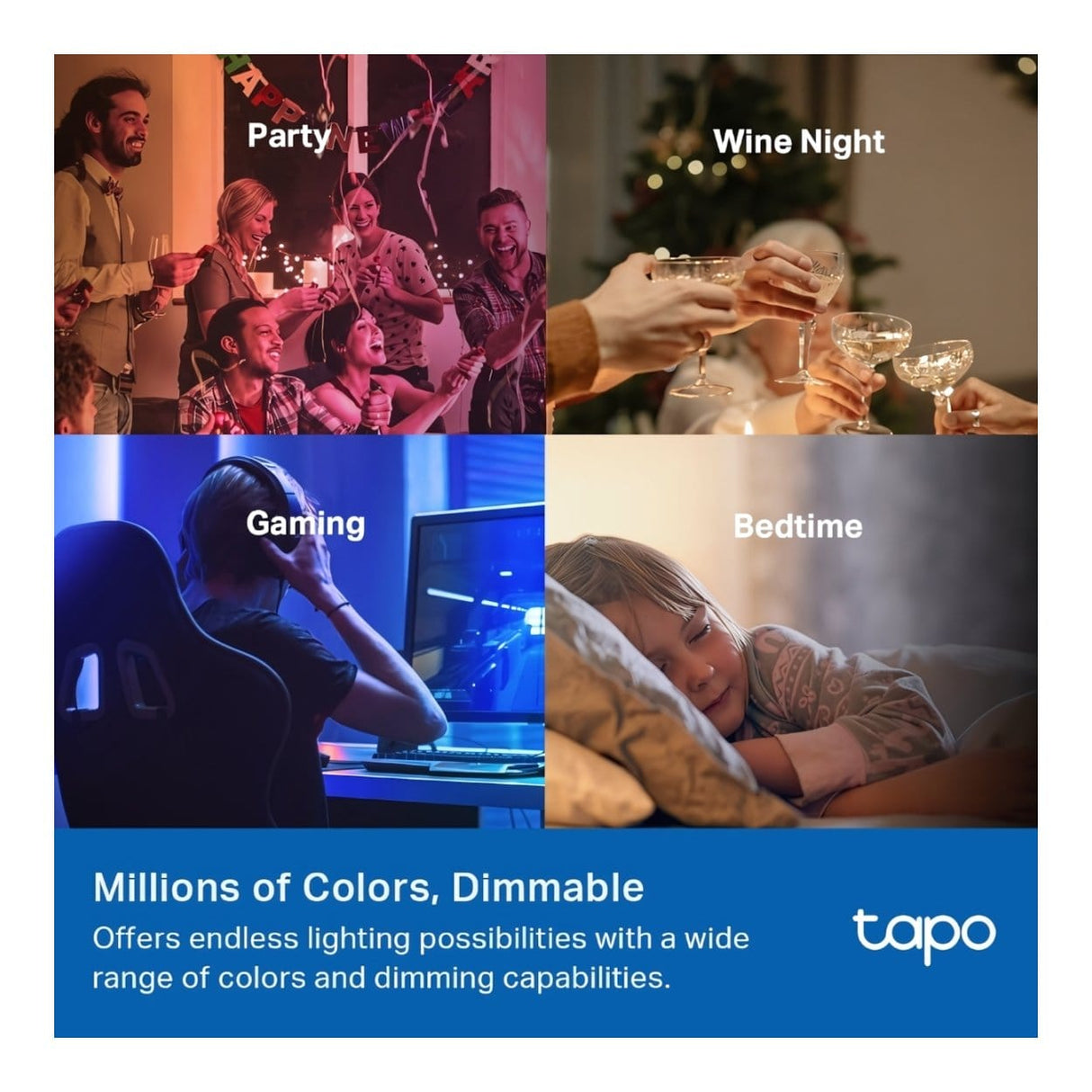 TP-Link Tapo L535B Multicolor Smart Wi-Fi Light Bulb