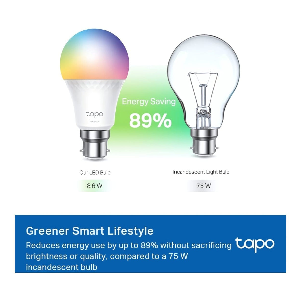 TP-Link Tapo L535B Multicolor Smart Wi-Fi Light Bulb