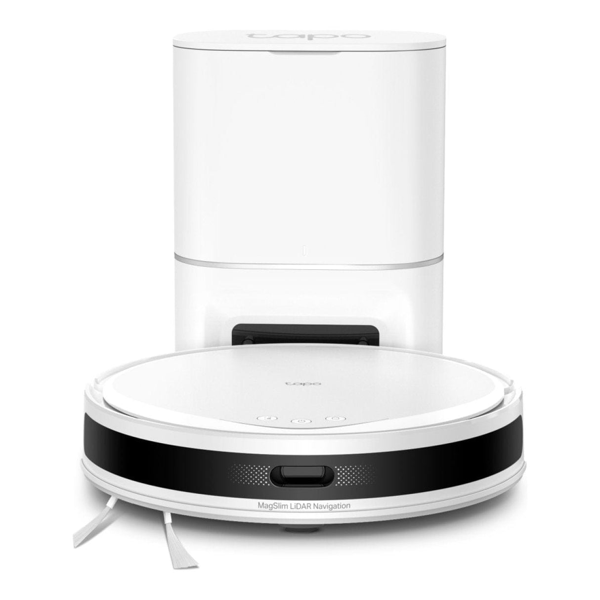 TP-Link 5300Pa Suction MagSlim LiDAR Navigation Robot Vacuum and Mop with Auto-Empty Dock TAPO RV20 MAX PLUS WHITE