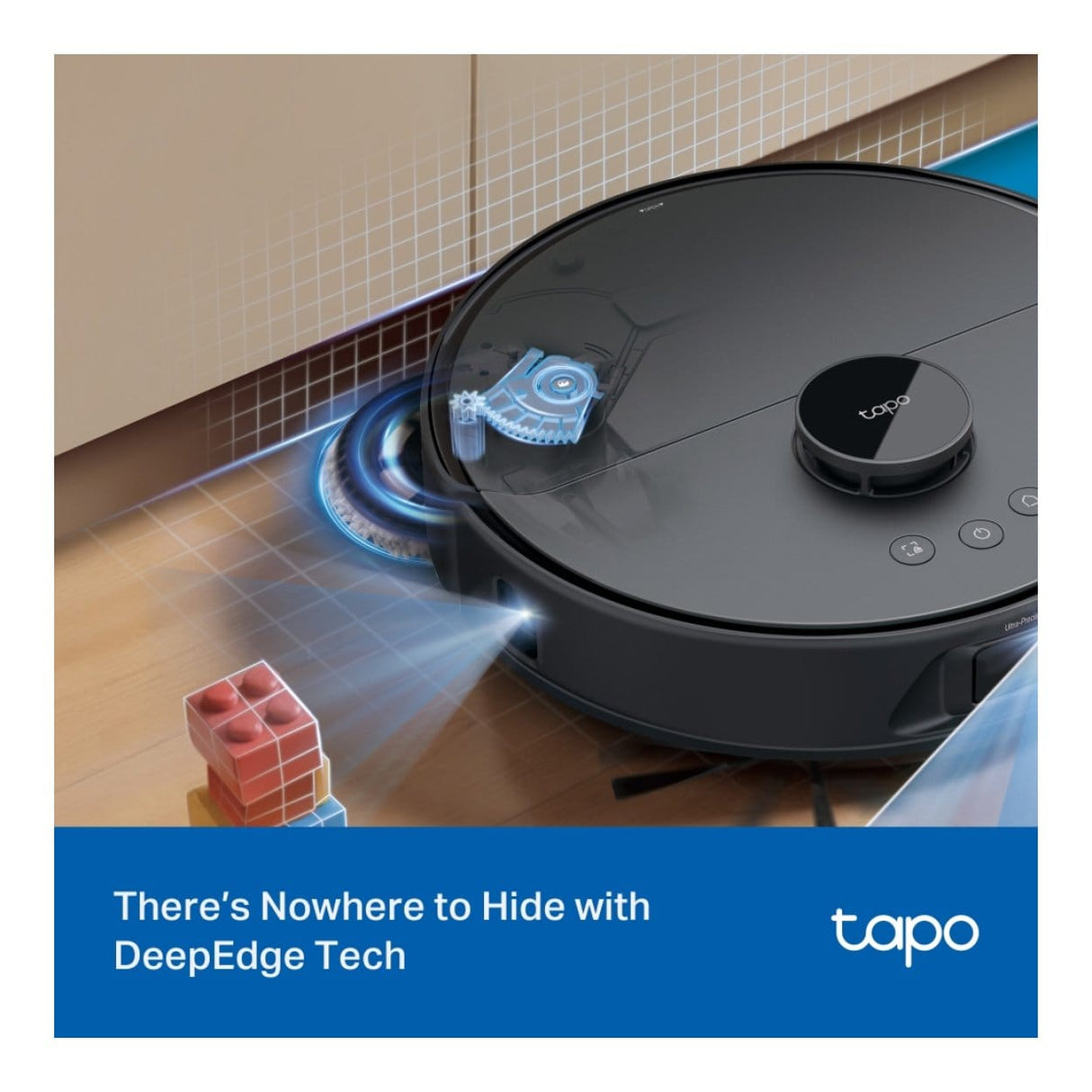 TP-Link Tapo RV50 Pro Omni AI Detection Robot Vacuum & Mop with All-in-One Self-Cleaning Station