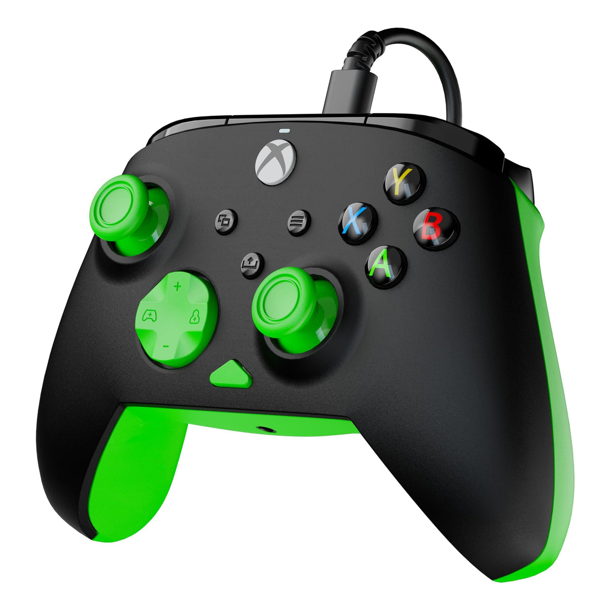 Turtle Beach Rematch Core Wired Gaming Controller for Xbox Series Black and Green TBC-2003-55