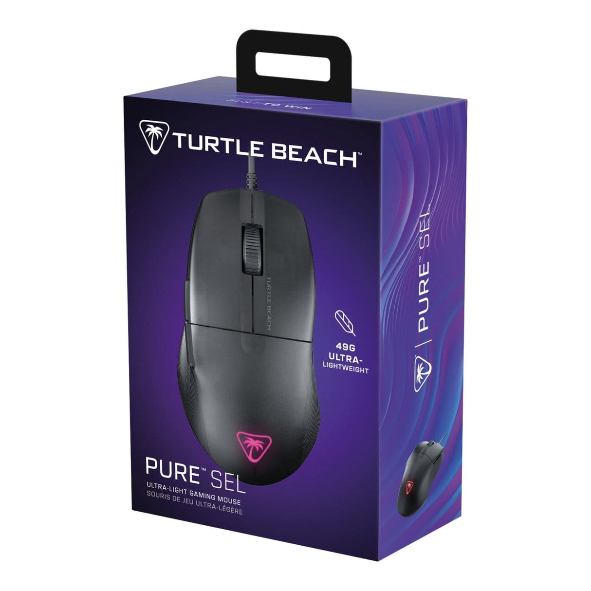 Turtle Beach Pure SEL Ultra-Light Ergonomic RGB Gaming Mouse Black TBM-1001-05