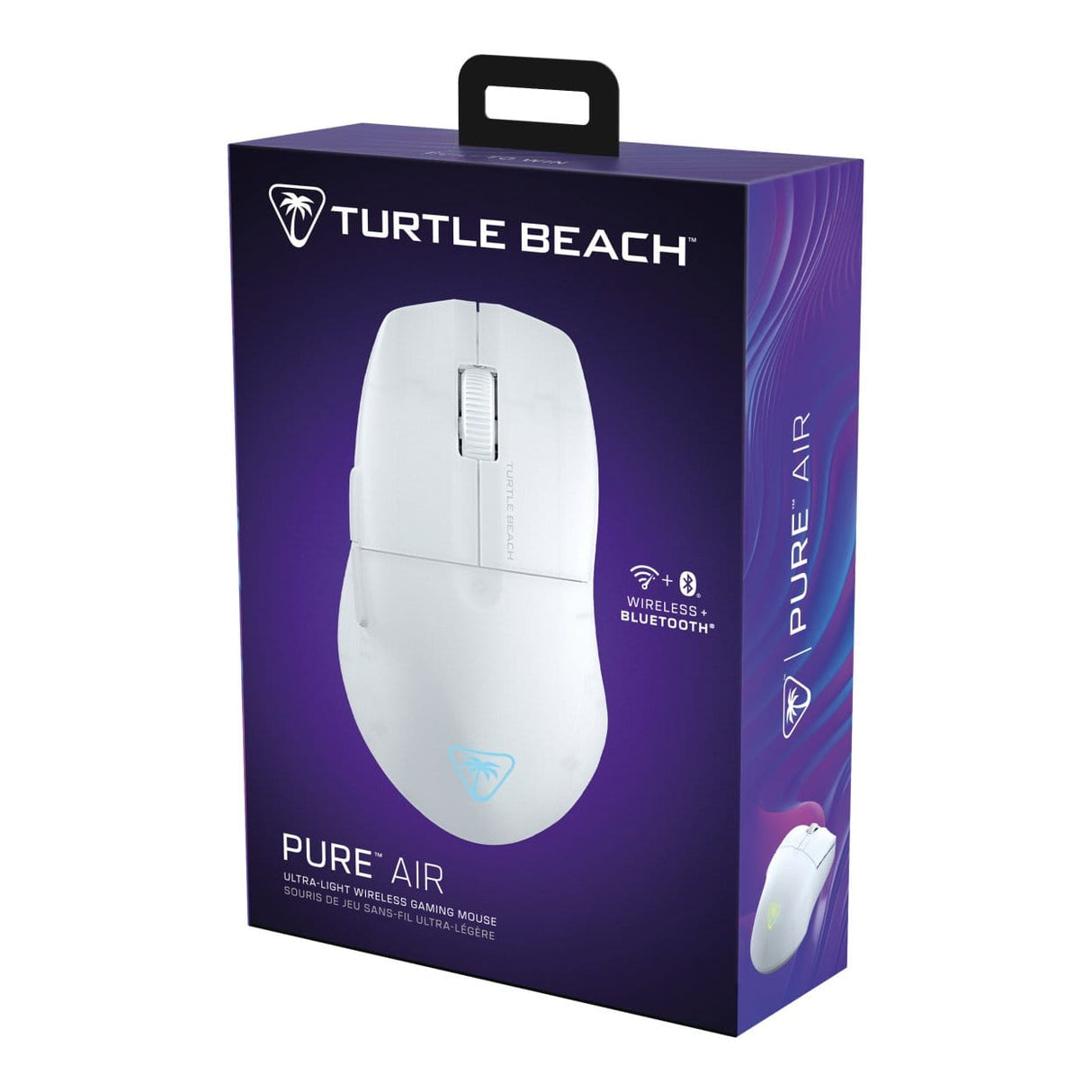 Turtle Beach Pure Air Ultra-Light Wireless Ergonomic RGB Gaming Mouse White TBM-1102-15