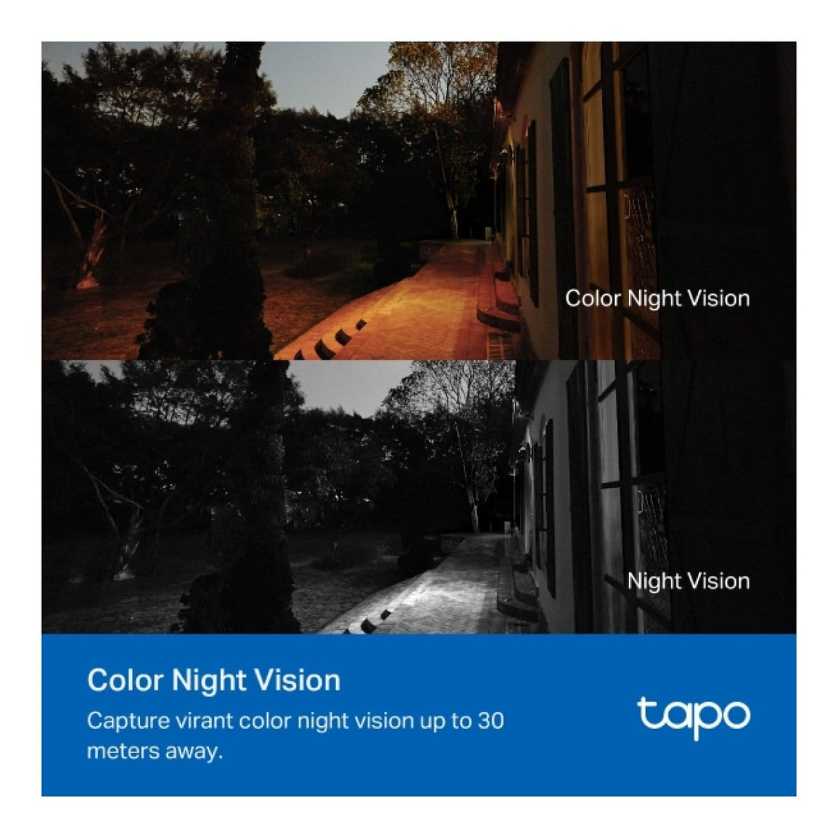 TP-Link Tapo TC41 2K Outdoor Pan and Tilt Security Wi-Fi Camera