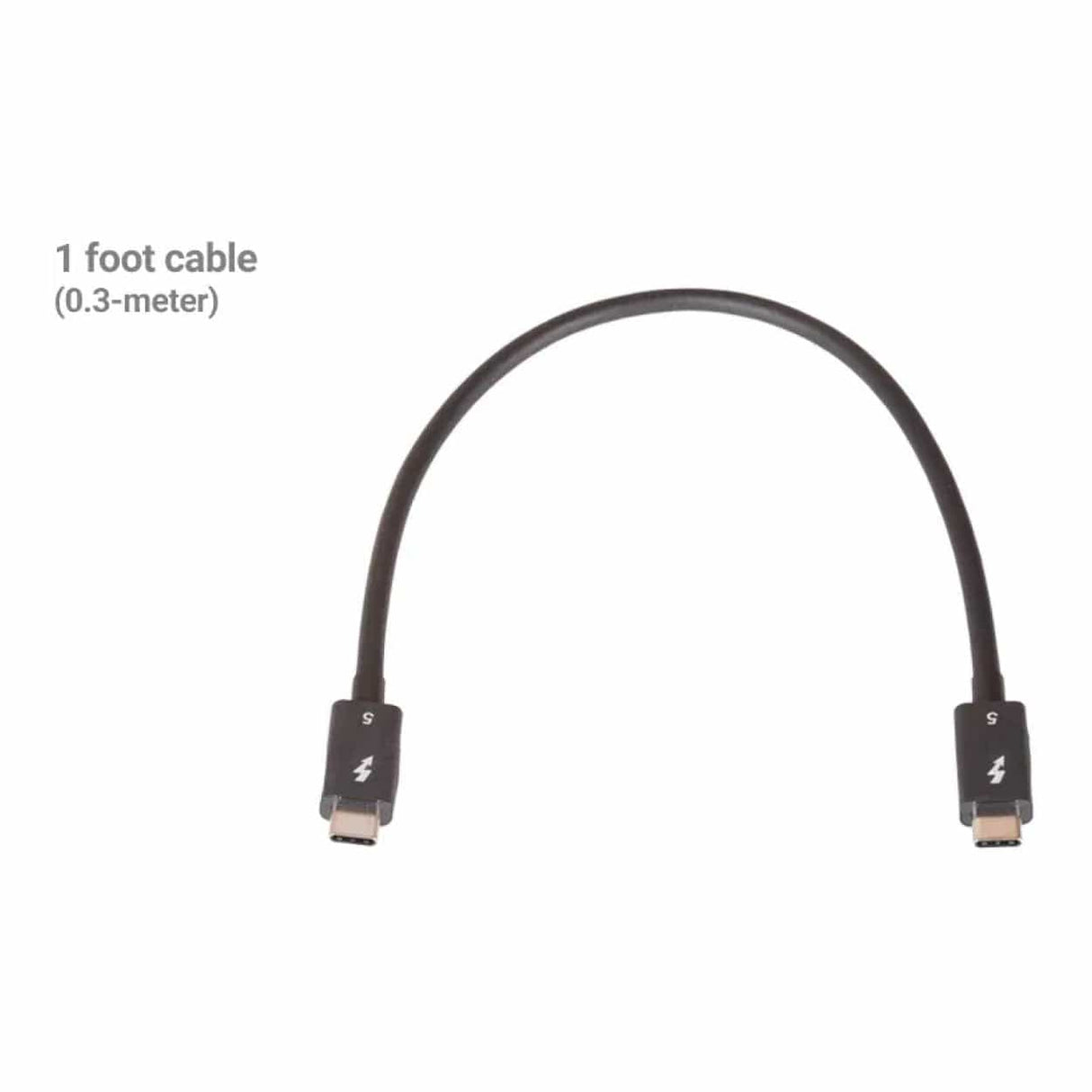 Sonnet Thunderbolt 5 Cable 0.3m Black TCB-TB5-03M