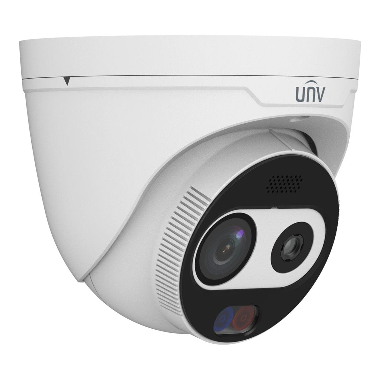 Uniview 4MP Thermal and Optical Dual-spectrum Turret Network Camera TIC3612SA-F3-4F4AC-I1