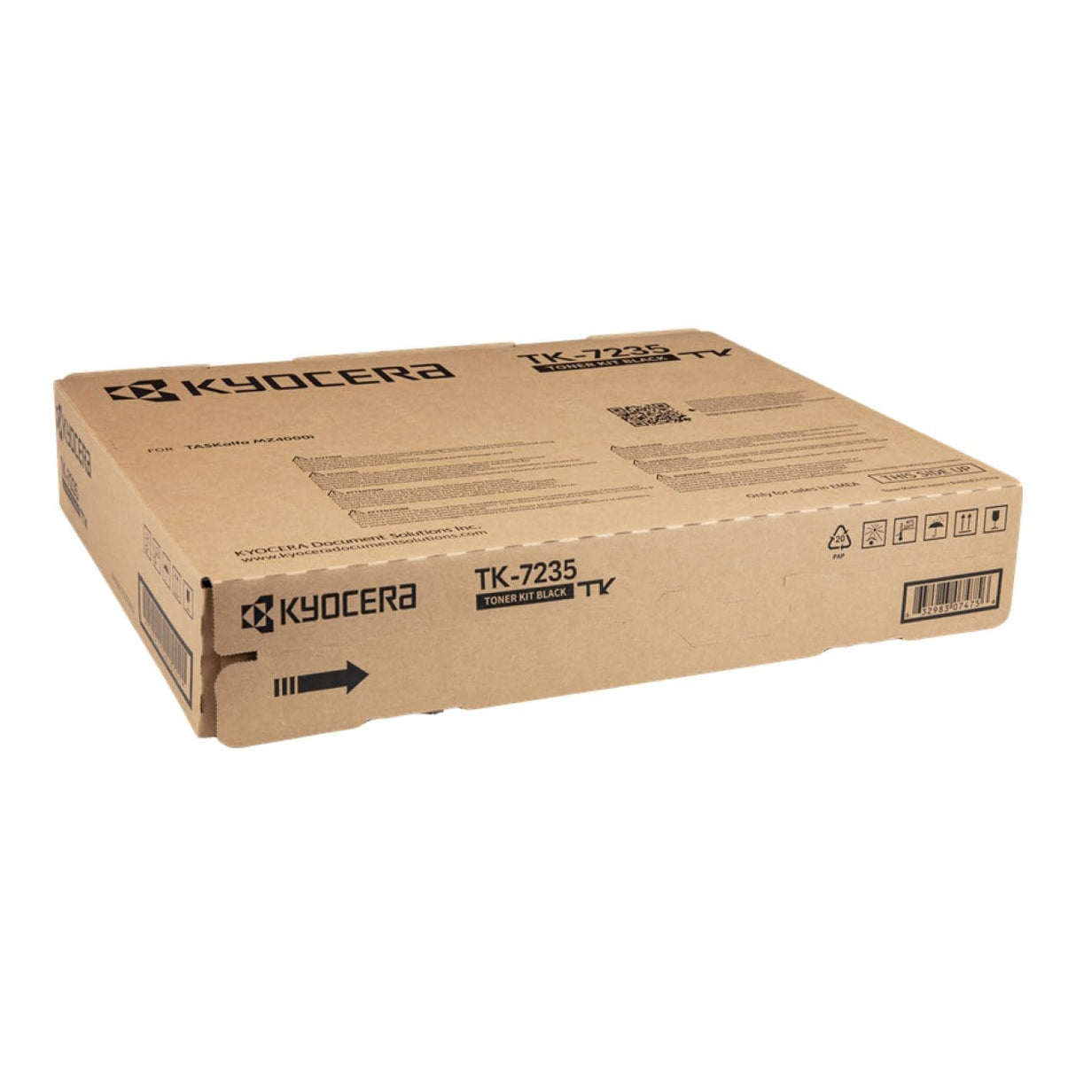 Kyocera TasKalfa MZ4000i Black Toner Cartridge 35,000 Pages Original TK-7235 Single-pack