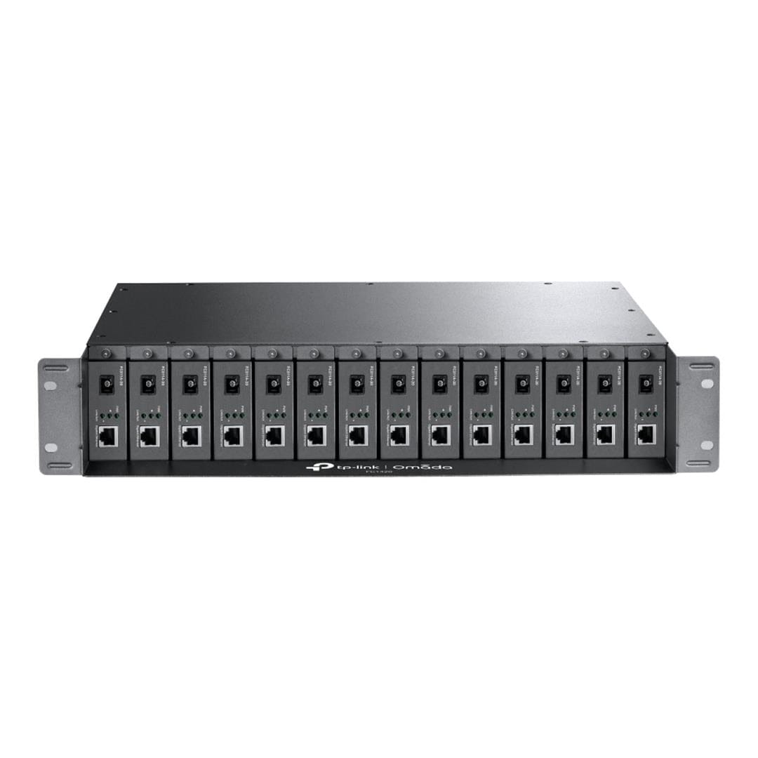 TP-Link Omada TL-FC1420 14-Slot Rackmount Media Converter Chassis