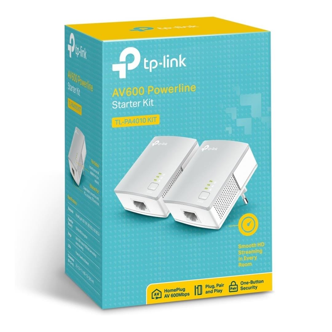 TP-Link TL-PA4010 Kit Powerline 600 Starter 1-Port