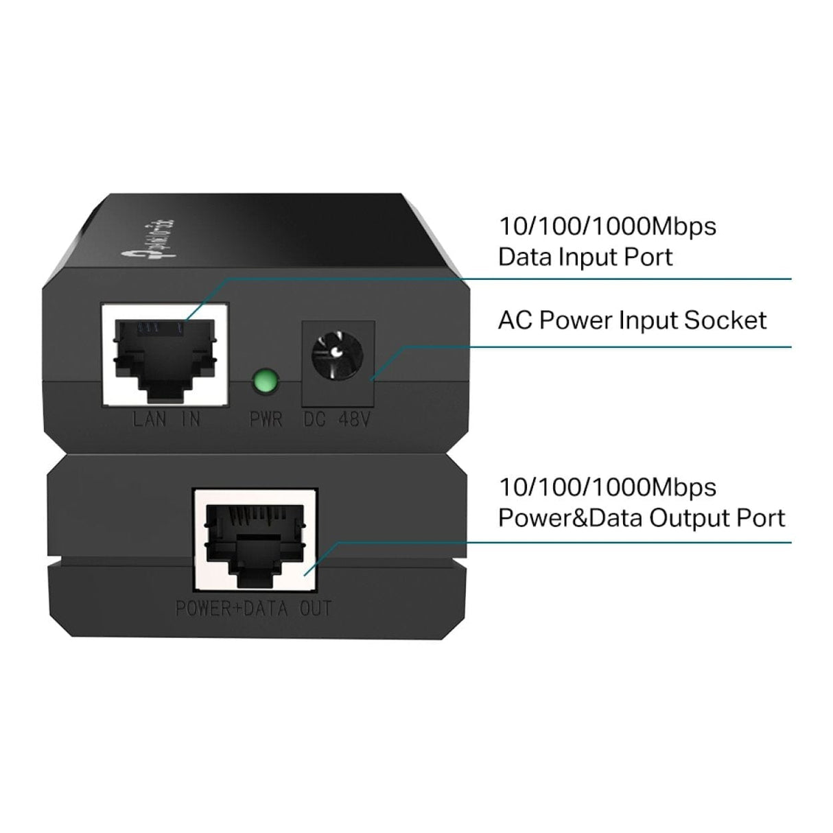 TP-Link Omada TL-POE150S Gigabit PoE Injector
