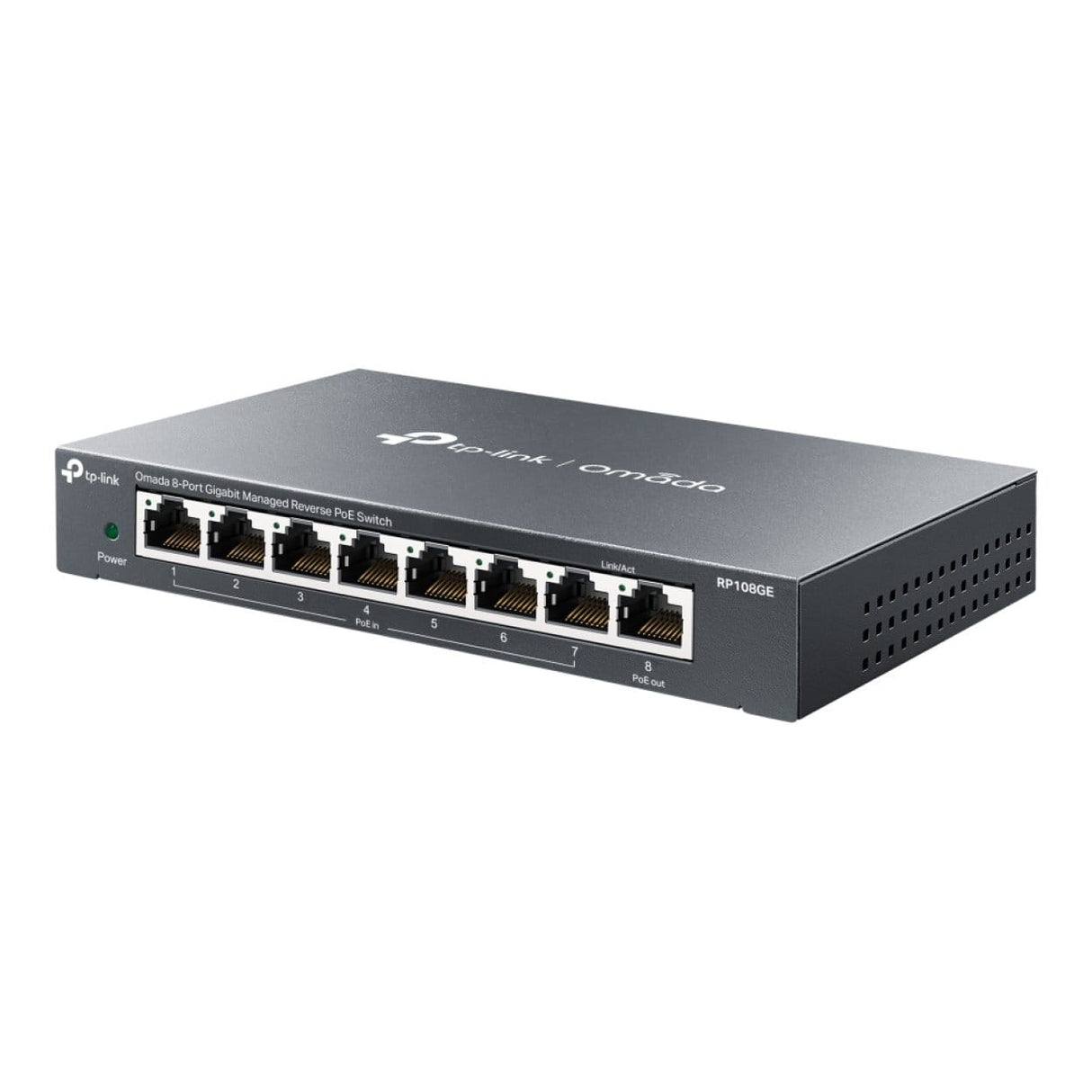 TP-Link TL-RP108GE 8-port Gigabit Reverse PoE Managed Switch
