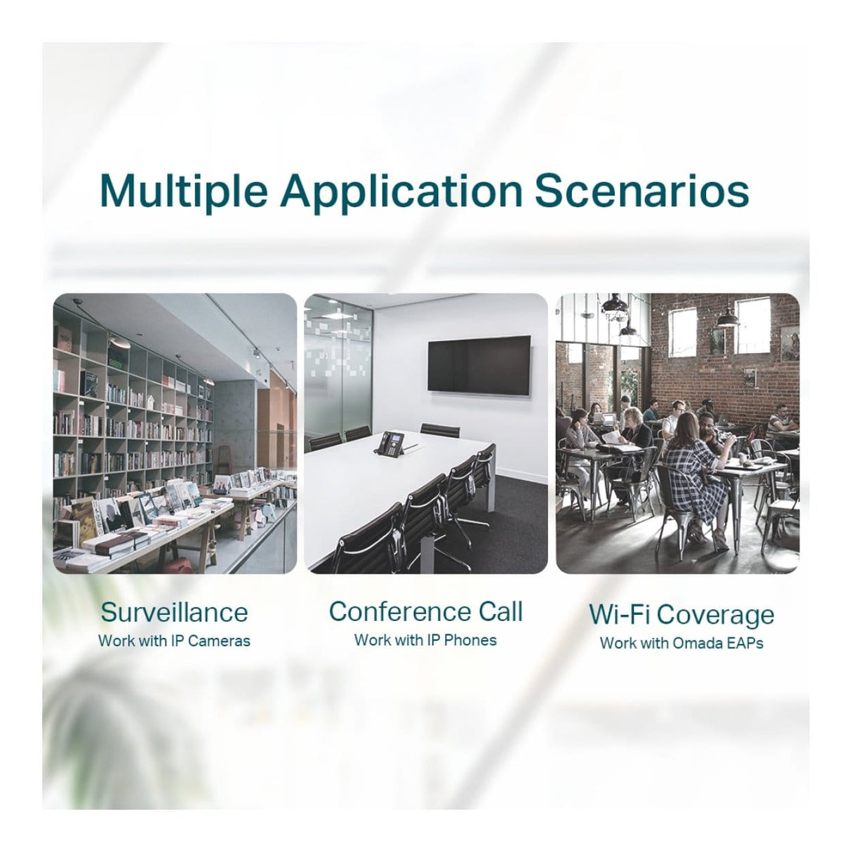 TP-Link TL-SG1005P 5-port GbE Unmanaged Desktop Switch with 4x PoE+ Ports