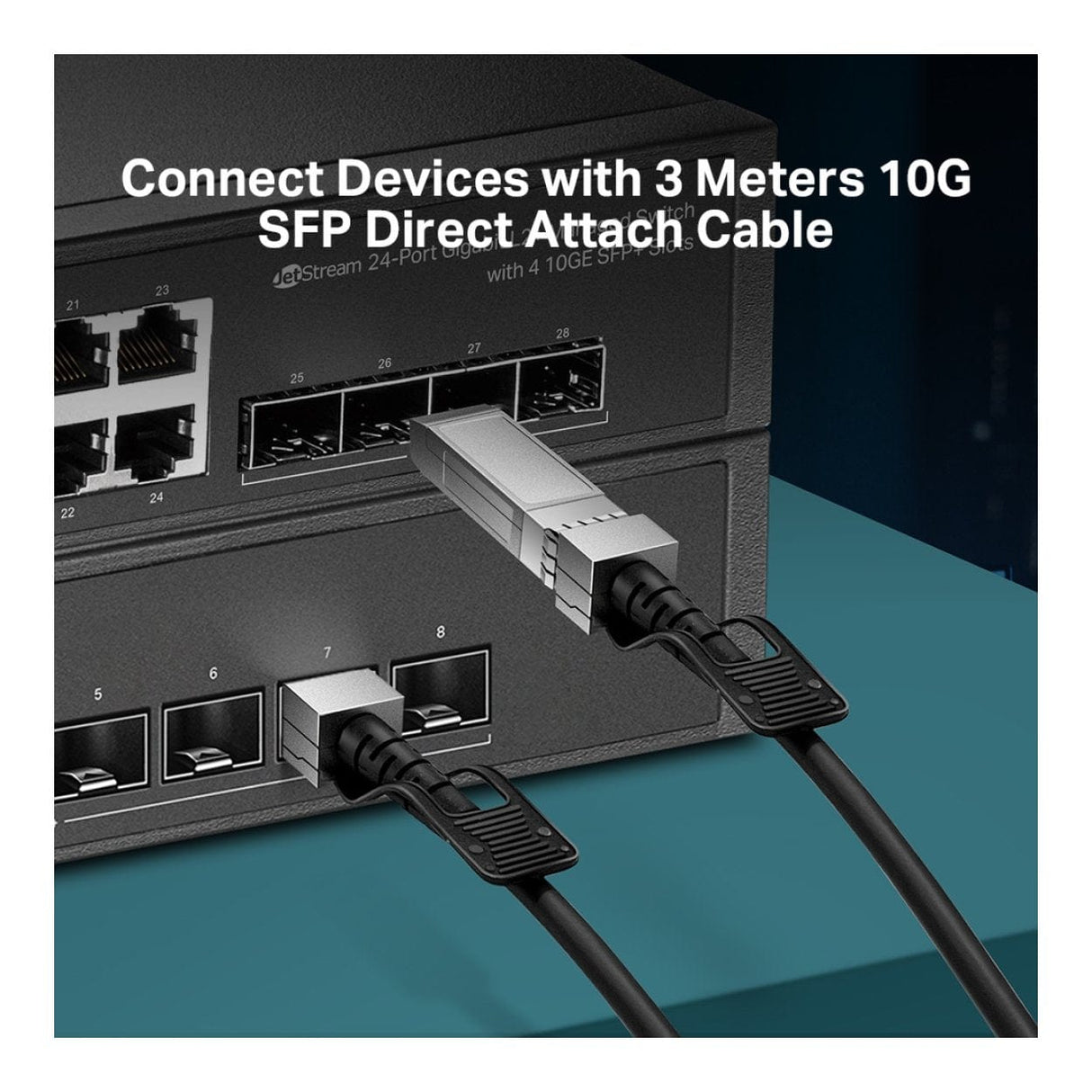 TP-Link Omada TL-SM5220-3M 3m 10Gbps SFP+ Direct Attach Cable