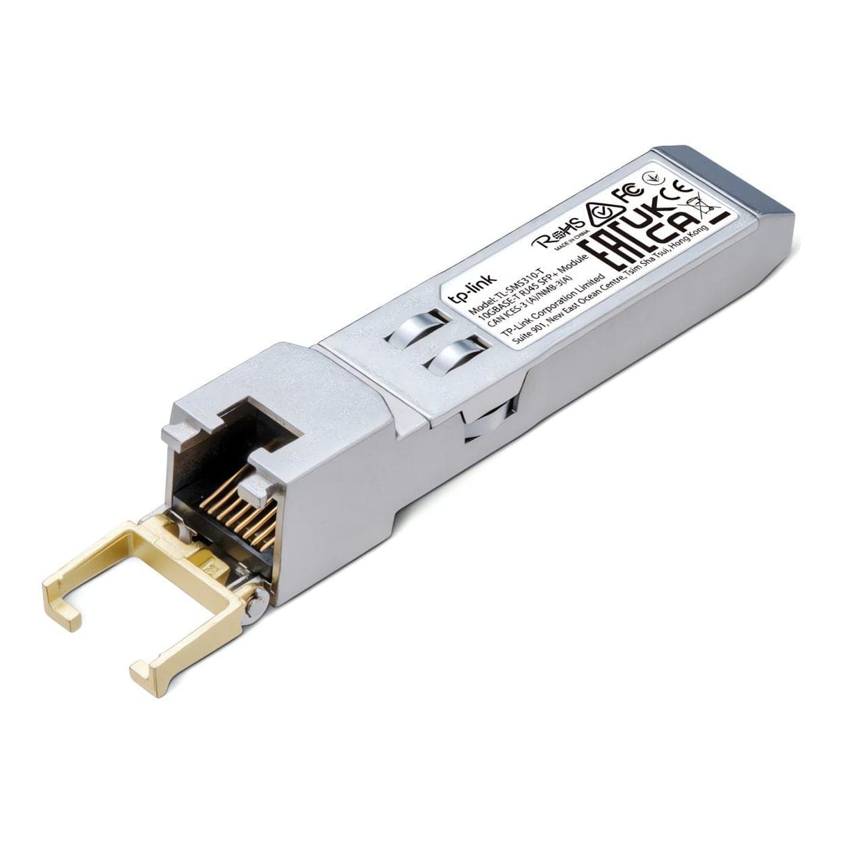 TP-Link TL-SM5310-T 10Gbps BASE-T RJ45 SFP+ Transceiver Module