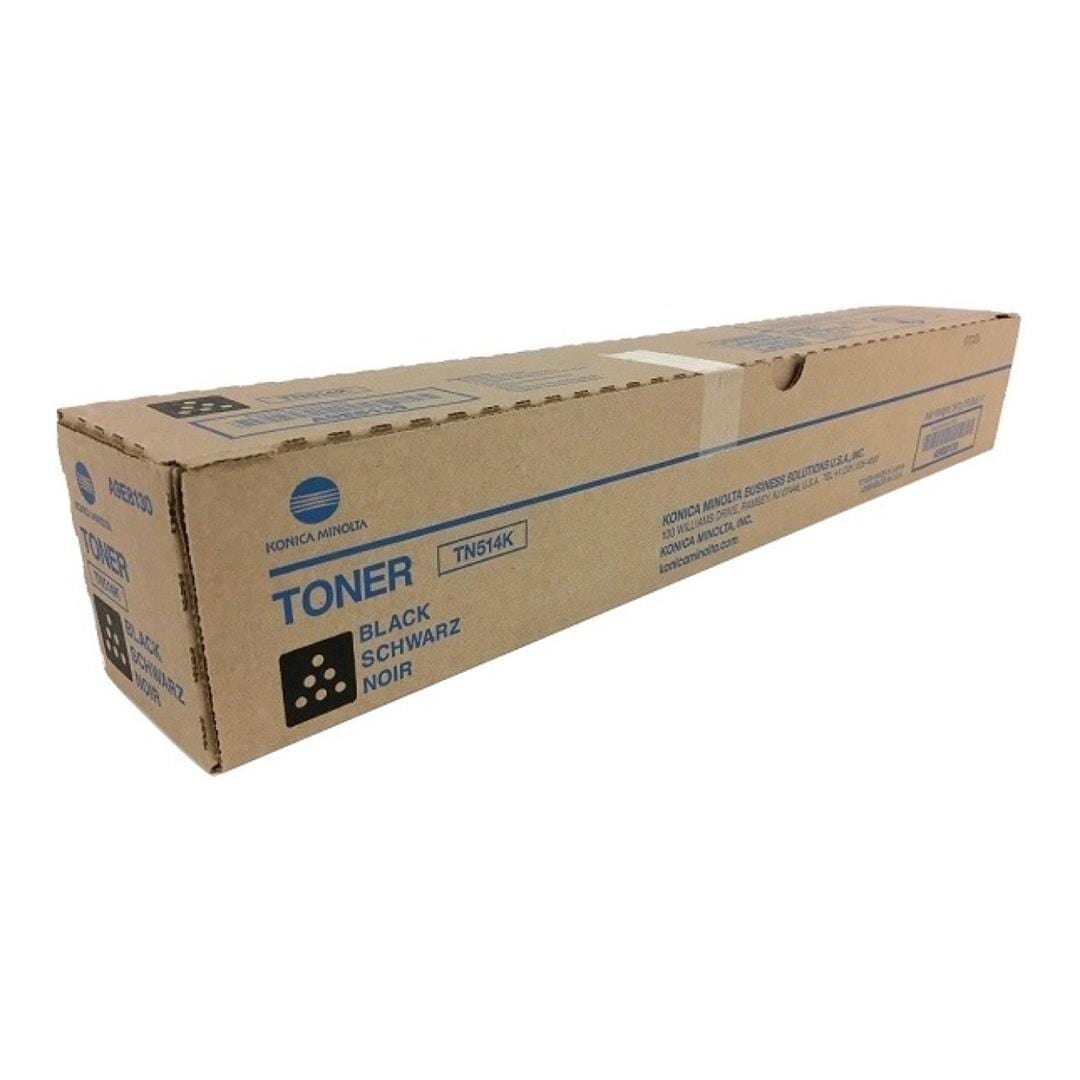 Konica Minolta Black Toner Cartridge 28,000 Pages Original TN-514K Single-pack