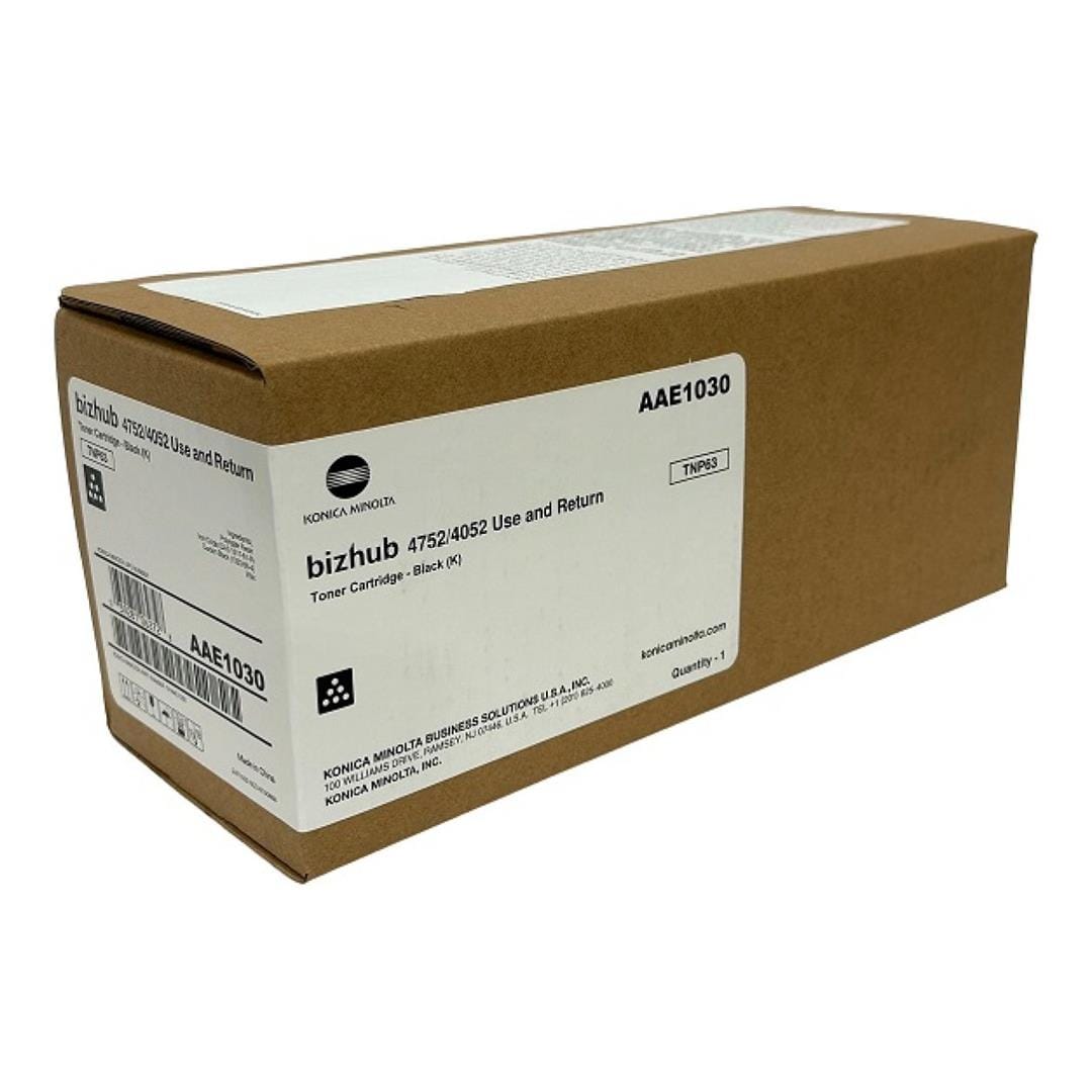 Konica Minolta Bizhub 4052 Black Toner Cartridge 25,000 pages Original TNP63 Single-pack