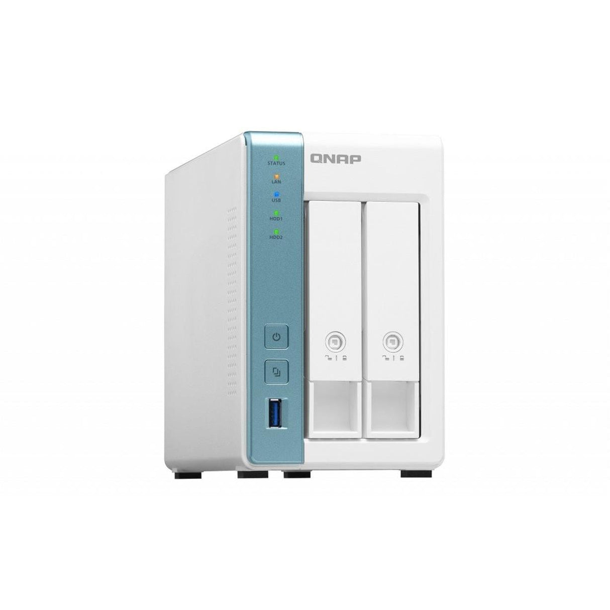 QNAP TS-233 2-bay Ethernet LAN Mini Tower NAS Storage Server White