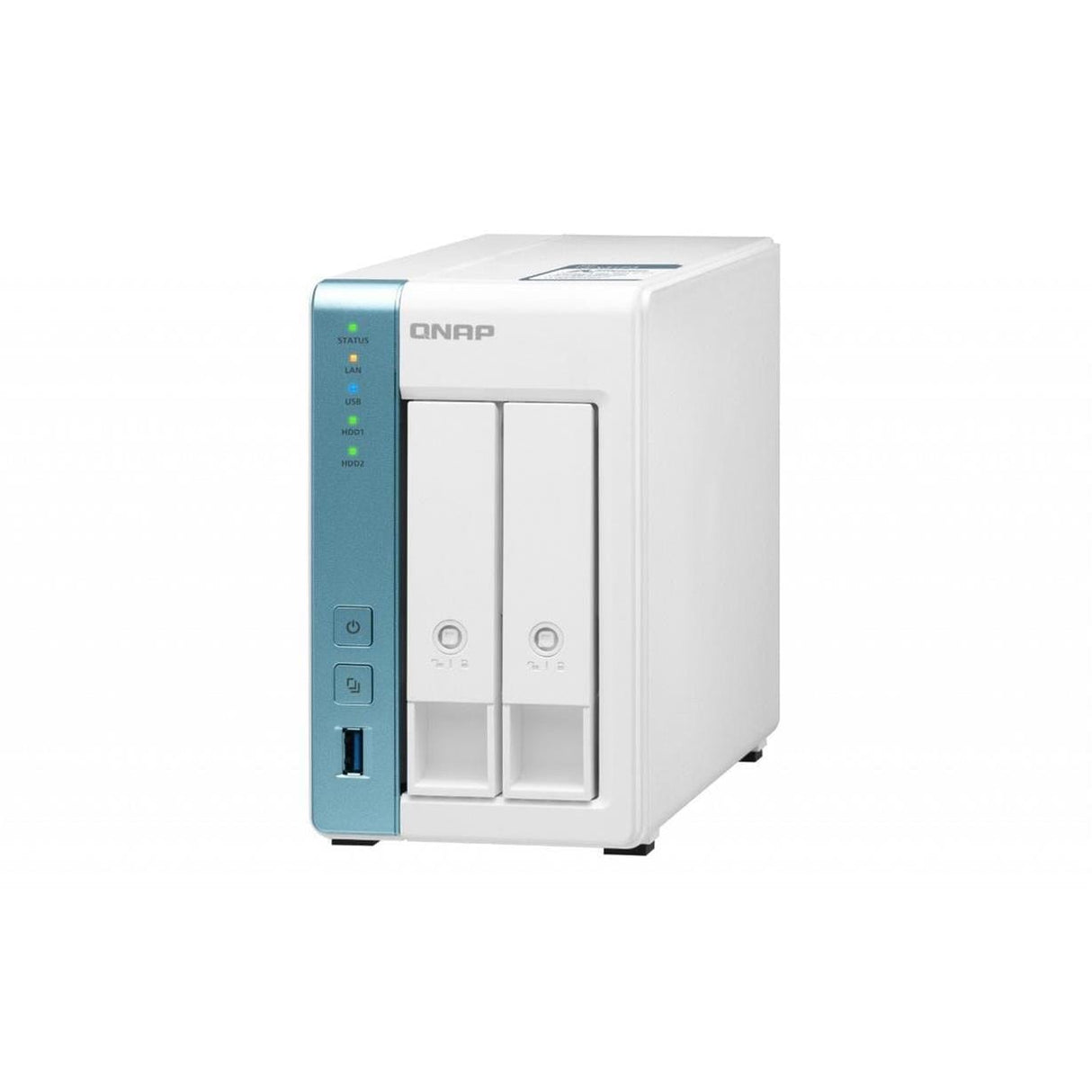 QNAP TS-233 2-bay Ethernet LAN Mini Tower NAS Storage Server White