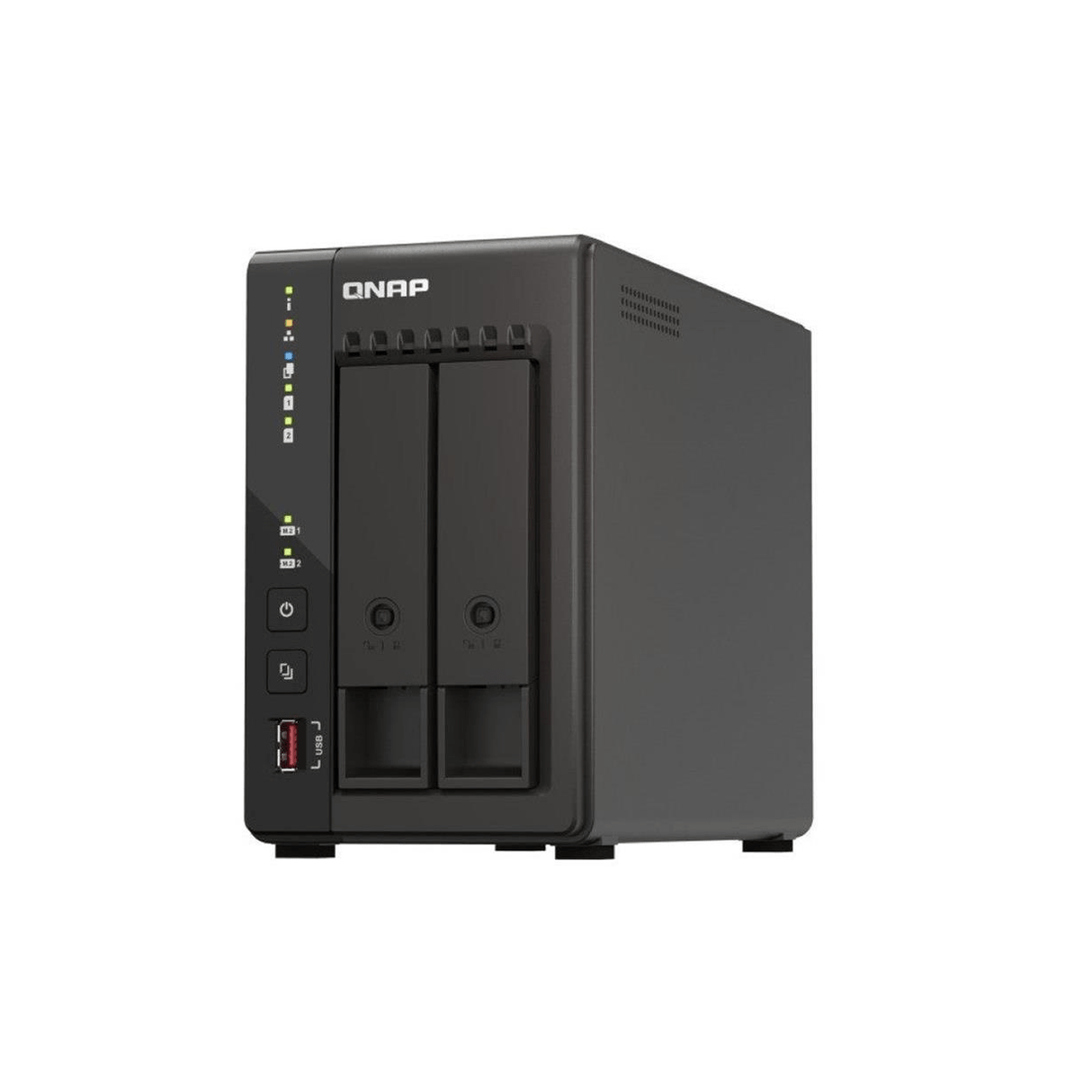 QNAP J6412 Ethernet LAN NAS Tower Black TS-253E-8G