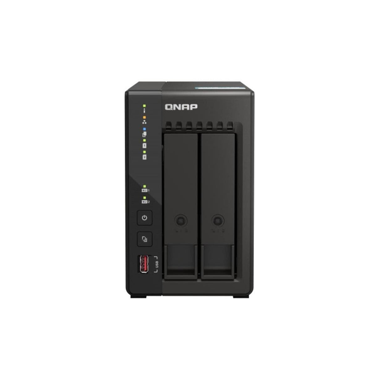 QNAP J6412 Ethernet LAN NAS Tower Black TS-253E-8G