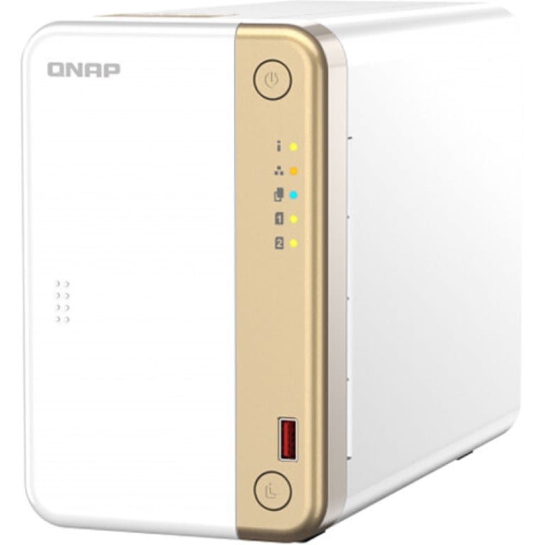 QNAP N4505 Ethernet LAN Tower NAS Gold TS-262-4G