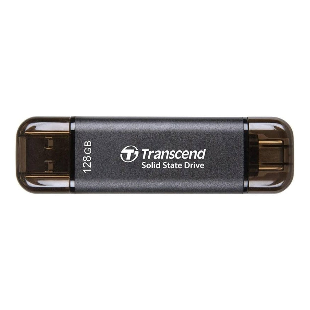 Transcend ESD310C 128GB Flash Drive Portable SSD Black TS128GESD310C