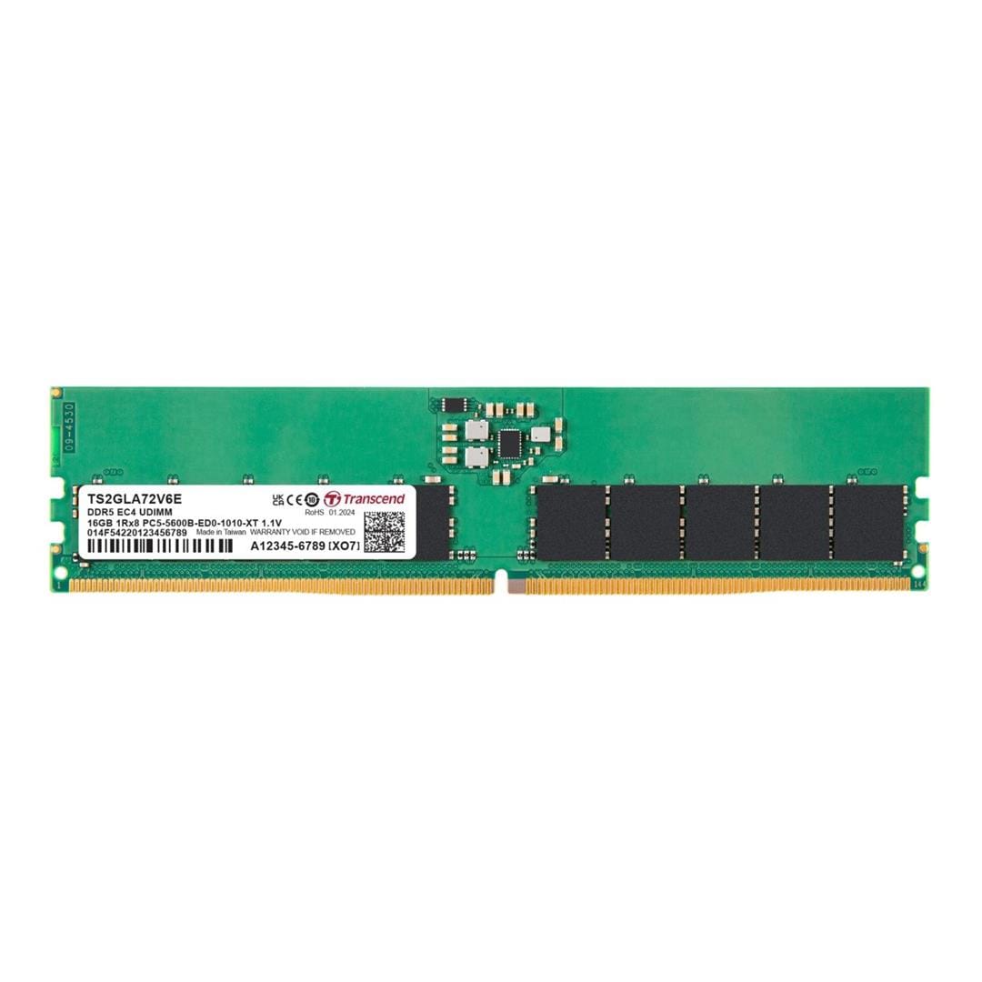 Transcend TS2GLA72V6E DIMM Memory Module 16GB DDR5 5600MHz