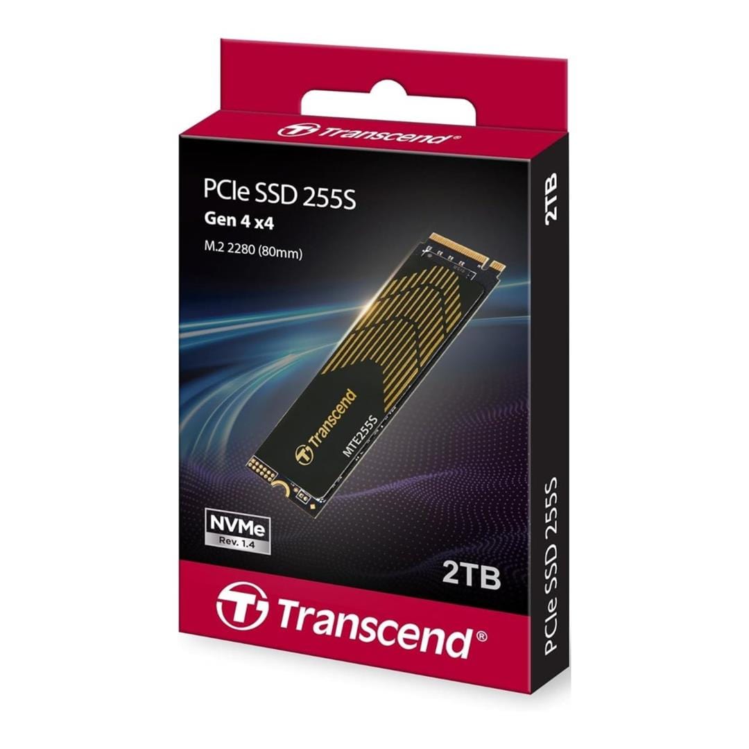 Transcend M.2 2TB PCIe 4.0 NVMe Internal SSD TS2TMTE255S