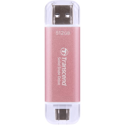 Transcend ESD310C 512GB Portable SSD Pink TS512GESD310P