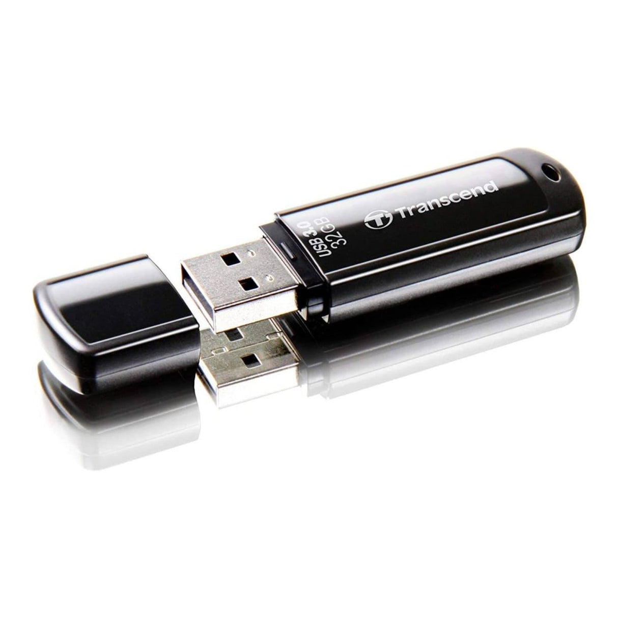 Transcend JetFlash Elite 700 64GB USB 3.2 Gen 1 Type-A Black USB Flash Drive TS64GJF700