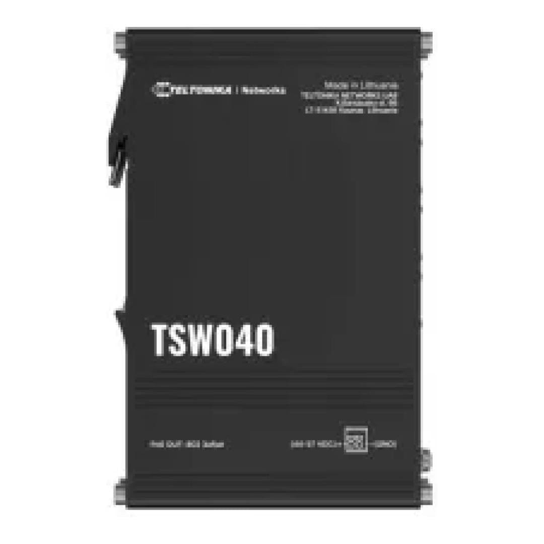 Teltonika Industrial 8-port PoE+ Switch TSW040